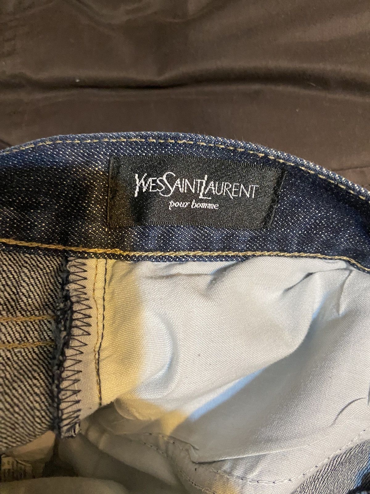 Yves Saint Laurent Denim YSL Shorts YSL Jeans Indigo Size US 36 / EU 52 - 6 Thumbnail