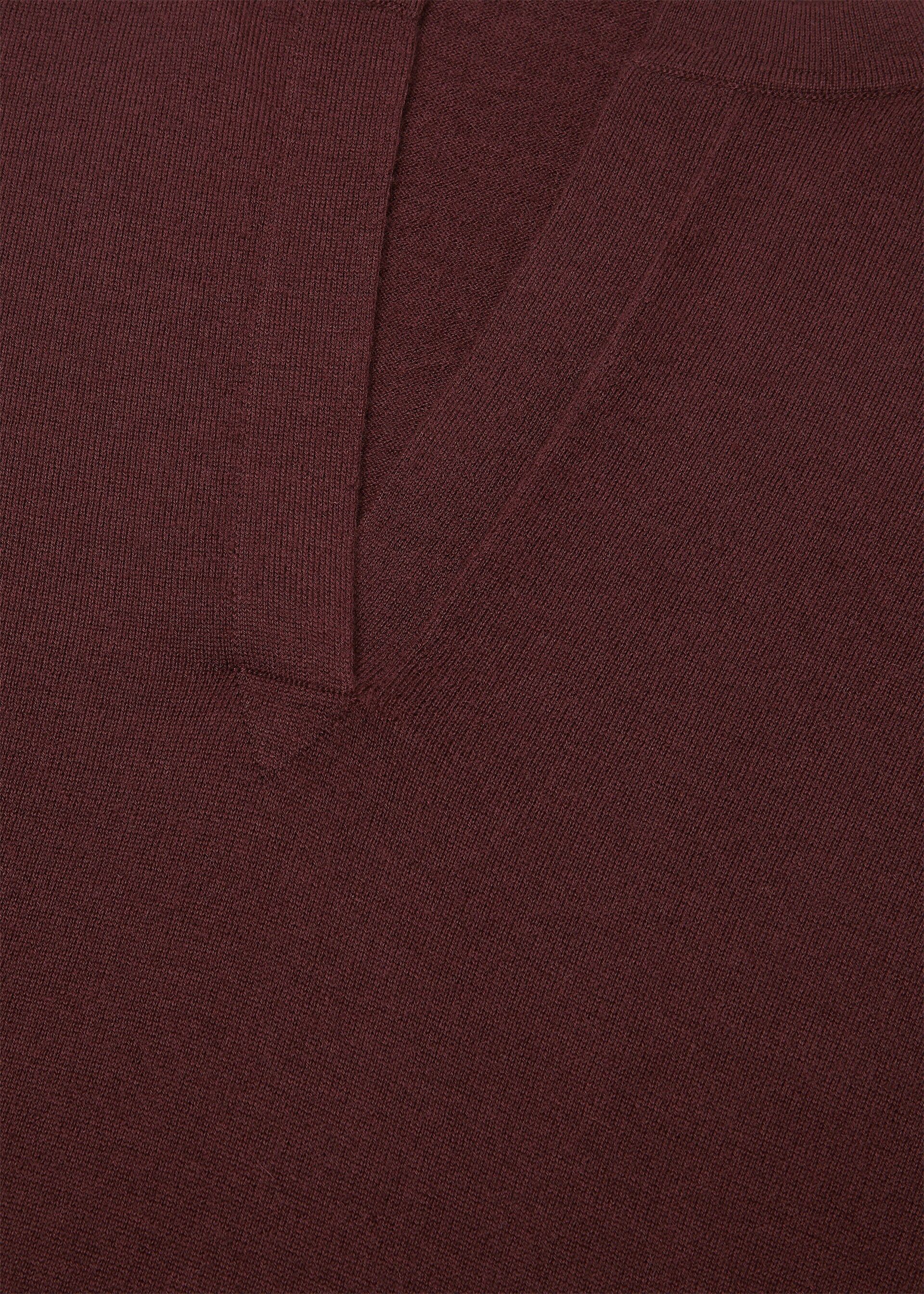 Loro Piana o1srvl11e0526 FAO5805 Piuma Sweater in Burgundy Size S / US 4 / IT 40 - 5 Thumbnail