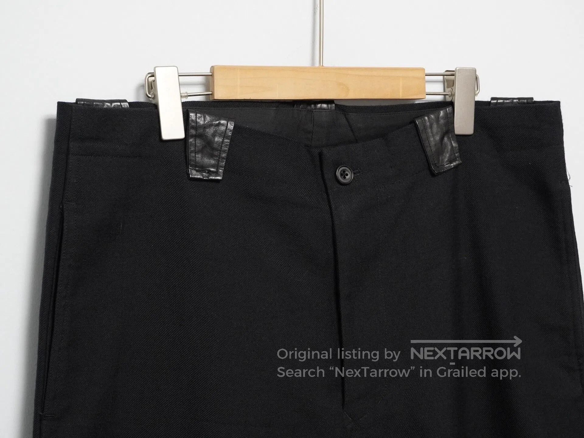 Yohji Yamamoto black long pants by yohji yamamoto. Size US 30 / EU 46 - 4 Thumbnail