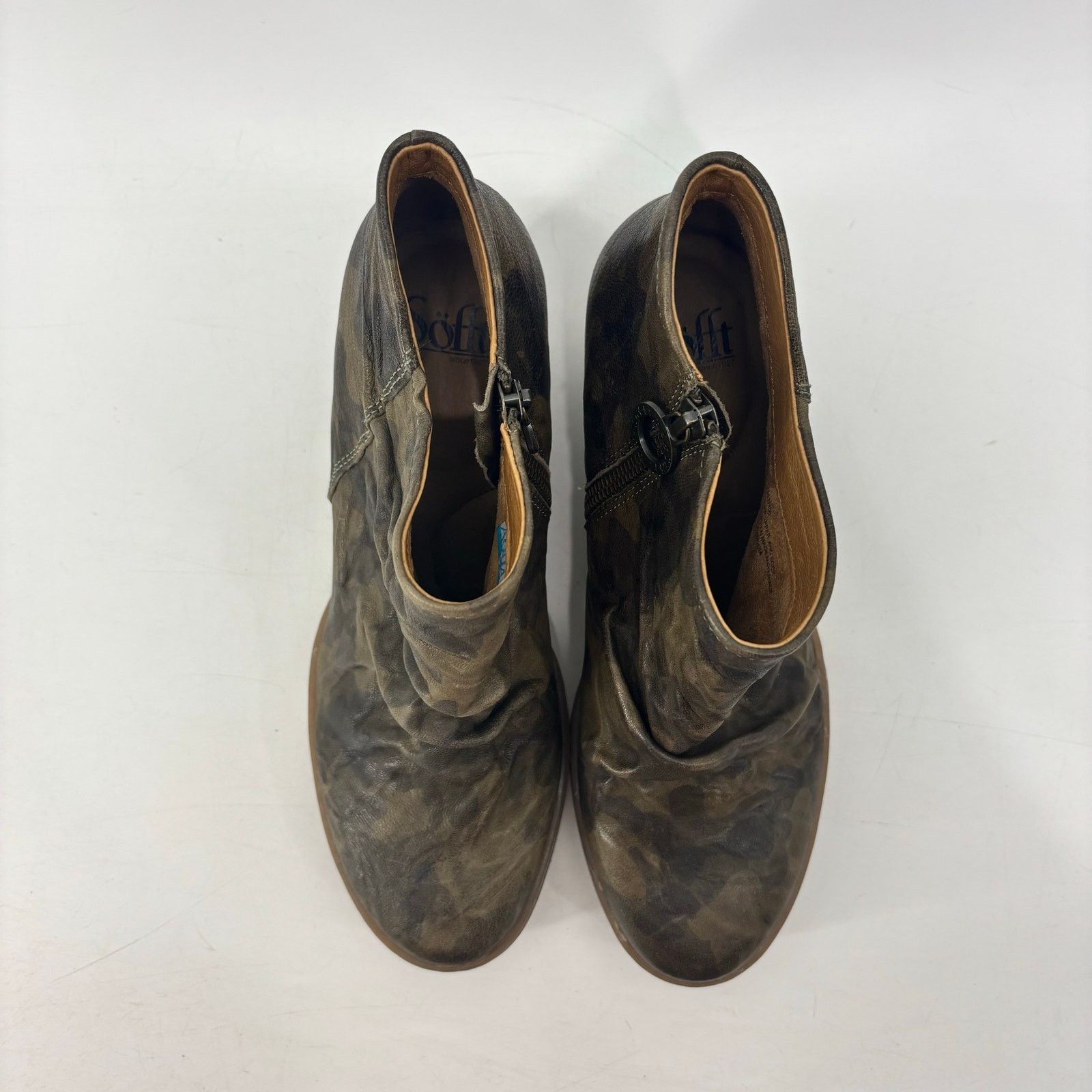 Other Sofft Siri Womens Size 10 Camo Bootie Ankle Boot Green Size US 10 / IT 40 - 7 Thumbnail