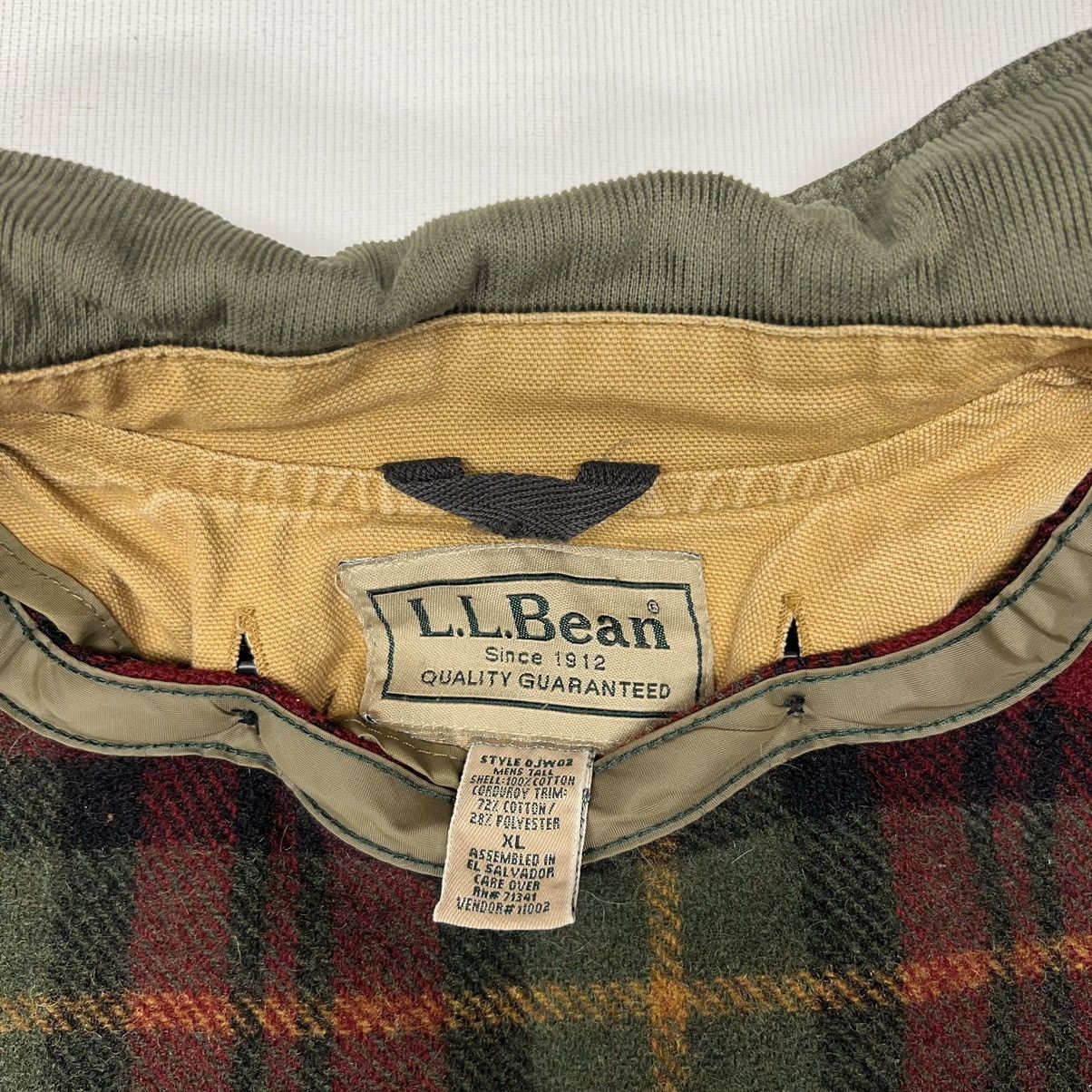 L.L. Bean × Vintage LL Bean Coat Brown Chore Barn Jacket Flannel Lined Canvas Size US XL / EU 56 / 4 - 14 Thumbnail