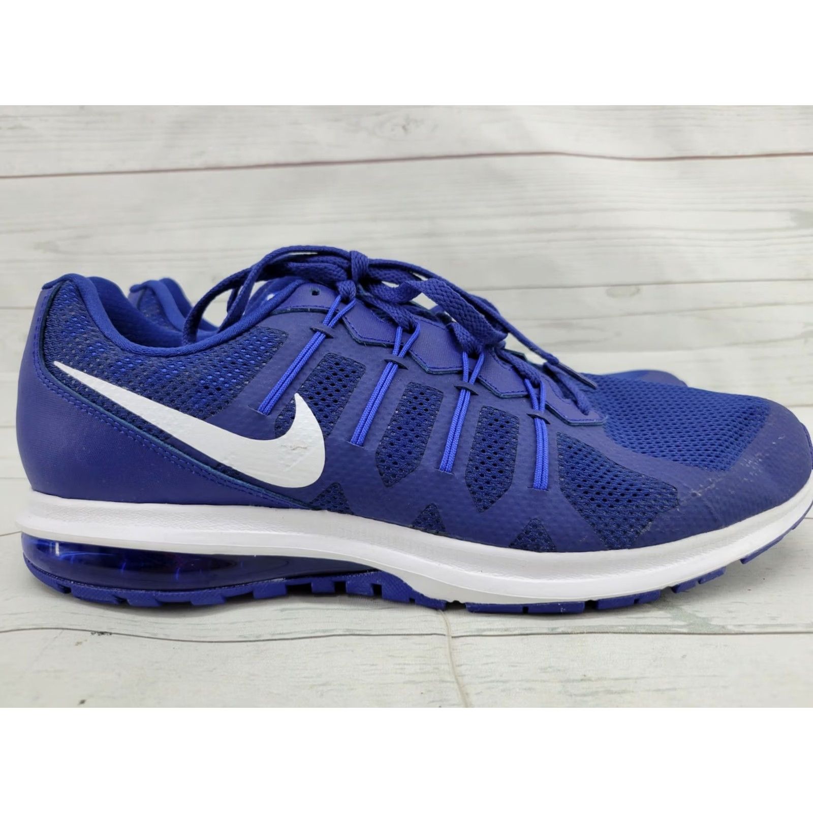 Nike NIKE Mens Air Max Dynasty Blue Size 12 Sneaker Style 816747-400 running Size US 13 / EU 46 - 3 Thumbnail