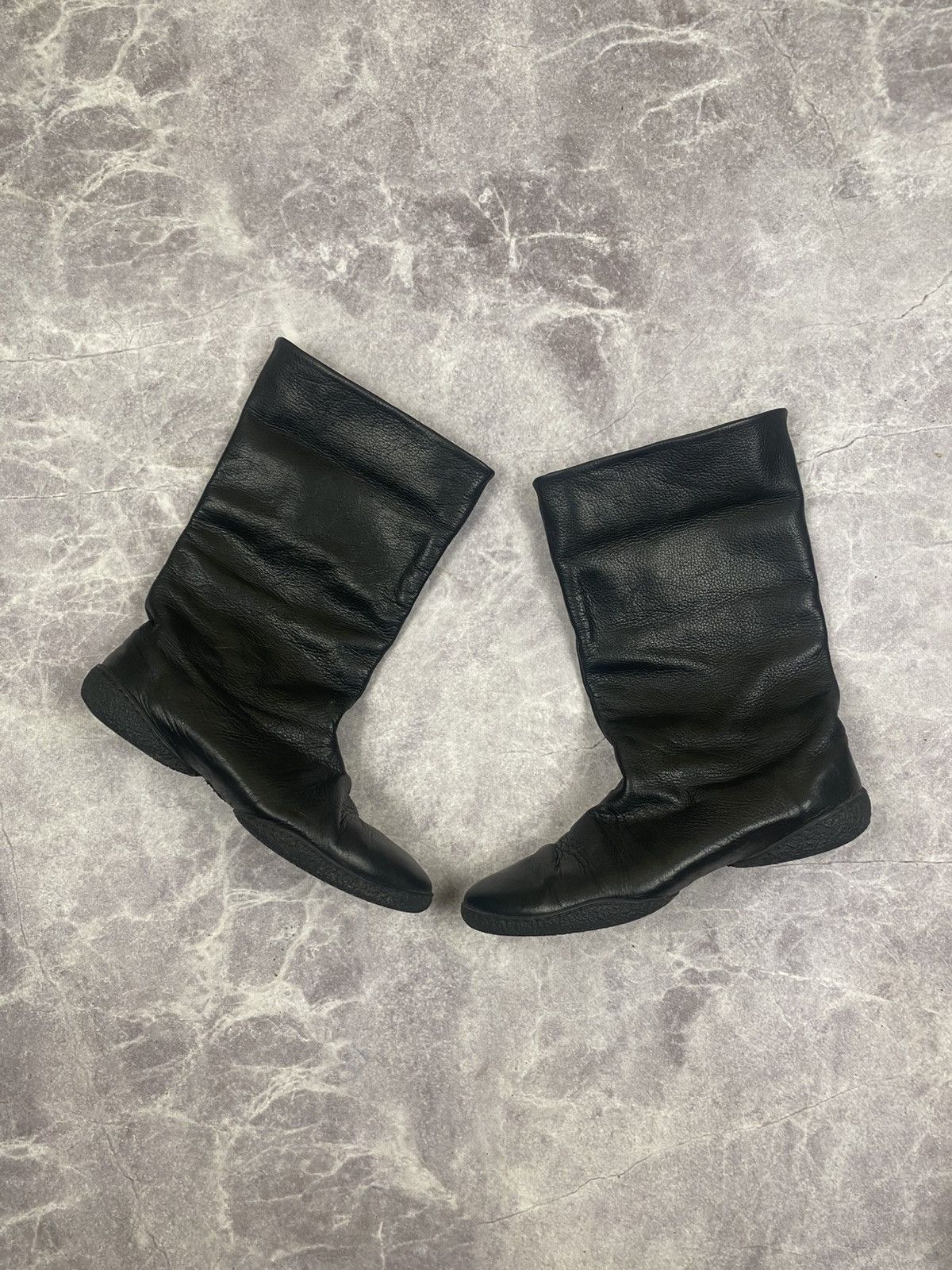 Trippen Trippen Leather Black High Avant-garde Grange Boots Size: 40 Size US 7 / EU 40 - 1 Thumbnail
