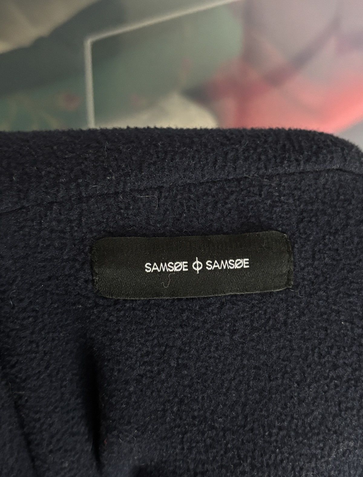 Samsoe Samsoe Samsoe Samsoe Knitted Shetland Wool Zip Up Hoodie Jacket Size US XXL / EU 58 / 5 - 8 Thumbnail