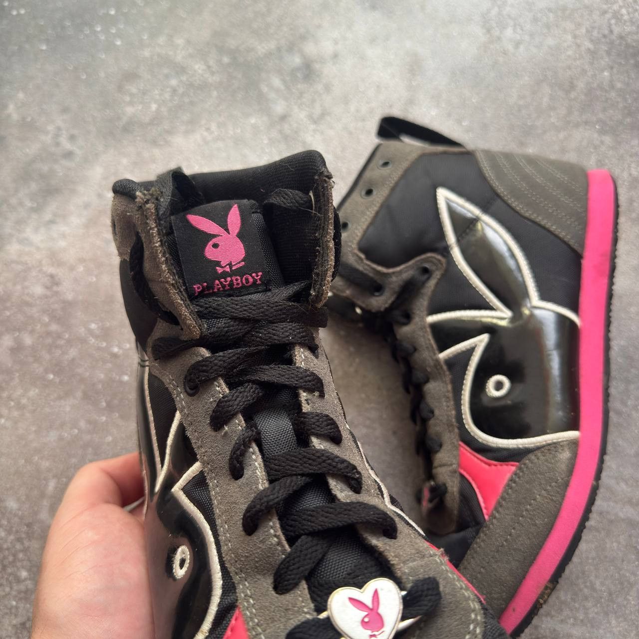 Hysteric Glamour × Playboy × Vintage Playboy Vintage Y2K Glamour Hi Top Sneakers Size US 9 / EU 42 - 13 Thumbnail