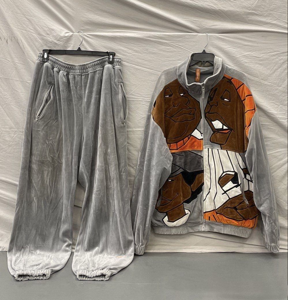 Fubu FUBU tracksuit, jacket pants set, Fat Albert, track suit XXL Size US XXL / EU 58 / 5 - 2 Thumbnail