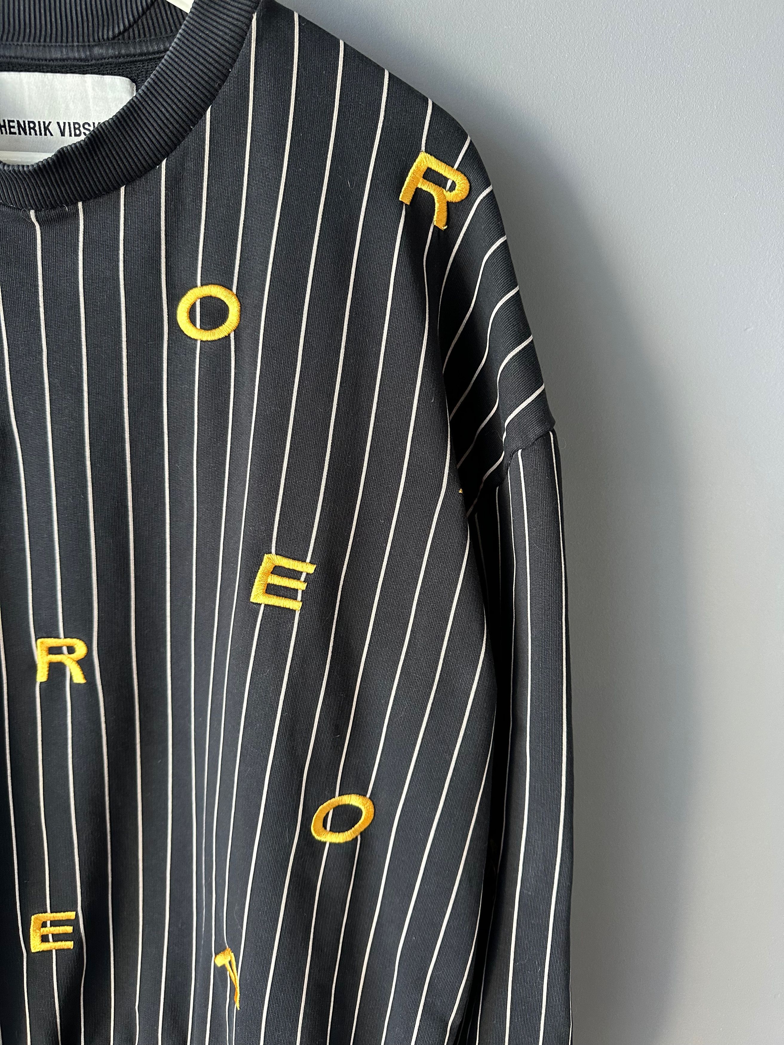 Henrik Vibskov Henrik Vibskov Crew Neck Sweatshirt Black Cotton Size US S / EU 44-46 / 1 - 6 Thumbnail