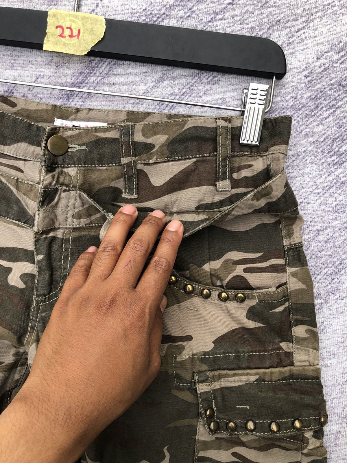 Japanese Brand × Punk and Yo Veryrare Military Cargo Multipocket Tactical Pants Size US 29 - 7 Thumbnail