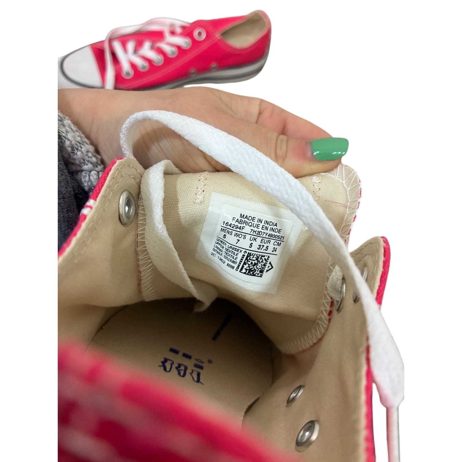 Converse Converse All Star Low Strawberry Jam Pink Canvas Sneakers 7 Size US 7 / IT 37 - 5 Thumbnail