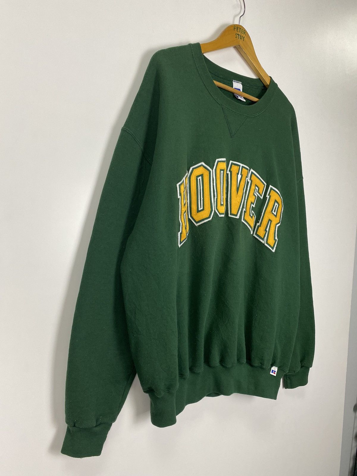 Russell Athletic × Vintage Vintage 90s Hoover Sweatshirt Size US XXL / EU 58 / 5 - 5 Thumbnail