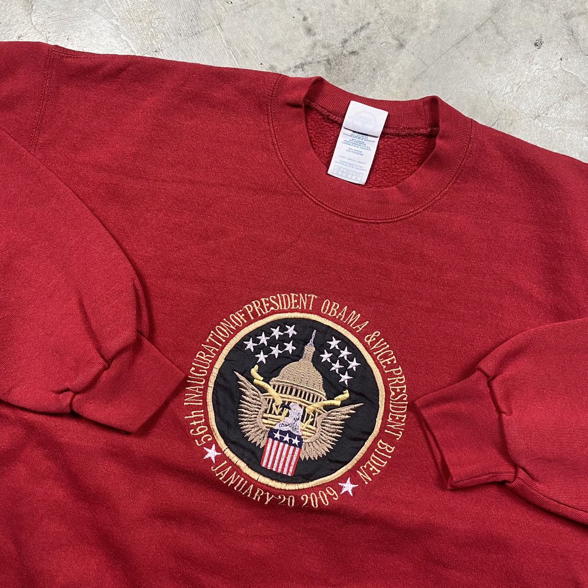 Delta × President's Grail y2k Obama & Biden Crewneck Size US L / EU 52-54 / 3 - 4 Thumbnail
