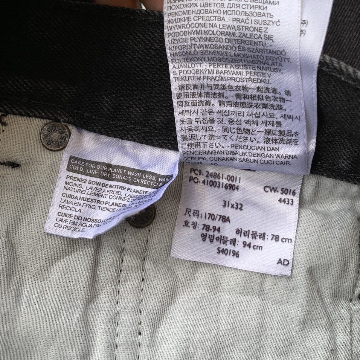 Levi's × Supreme Supreme x Levi’s Black Wash Denim Jeans Size US 31 - 16 Thumbnail