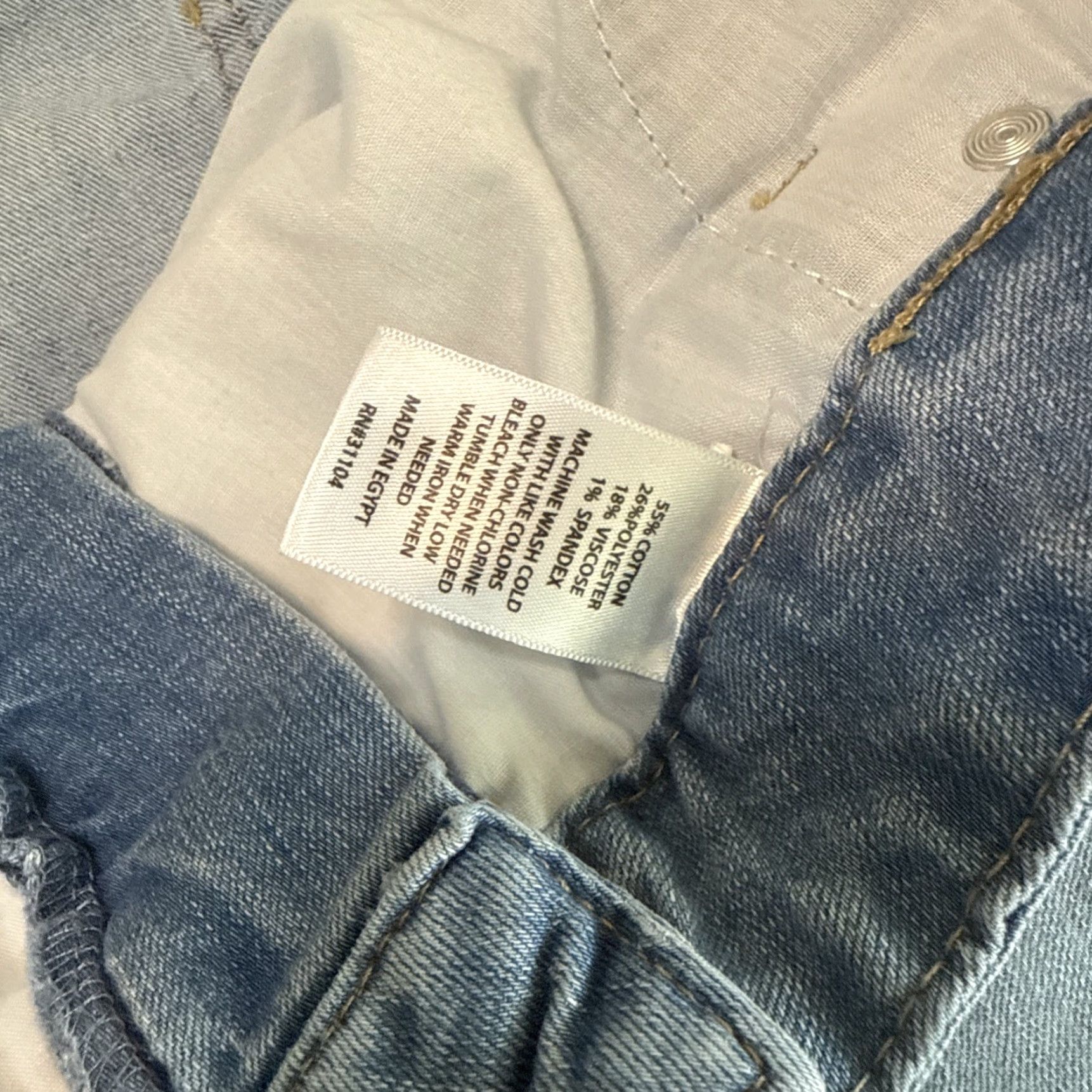 Vintage VINTAGE Wonderly Women's Jeans Bootcut Plus Size 18W Light Wash Denim 31.5 Inseam Size 40" / US 18 - 3 Thumbnail