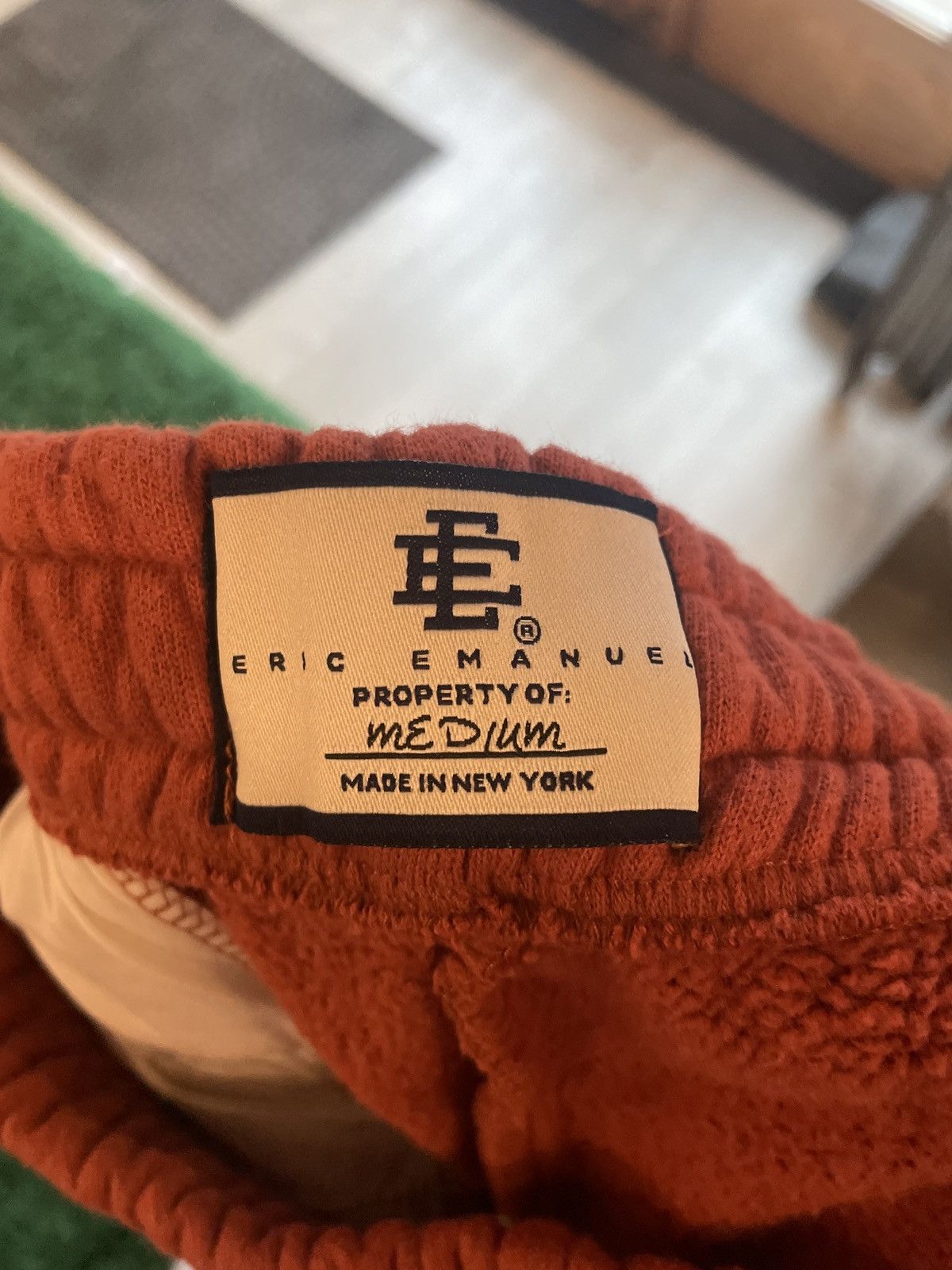 Eric Emanuel Eric Emanuel Rust Sweatpants M Size US 32 / EU 48 - 3 Thumbnail