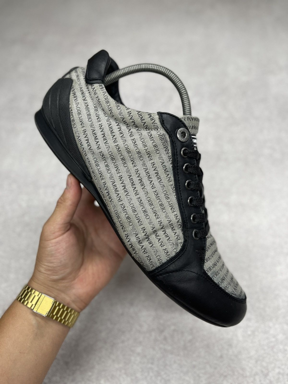 Emporio Armani × Mizuno emporio armani x mizuno sneakers | Grailed