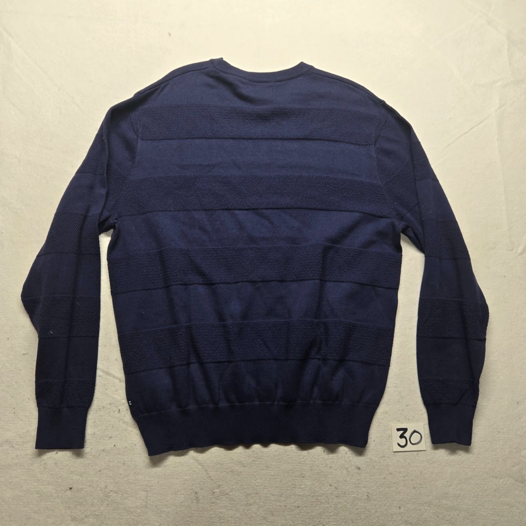Chaps Chaps Polo Sweater Shirt 1/4 Zip Blue Long Sleeve XL Men Pullover Knit Cotton Zip Neck Collared Regular Size US XL / EU 56 / 4 - 7 Thumbnail