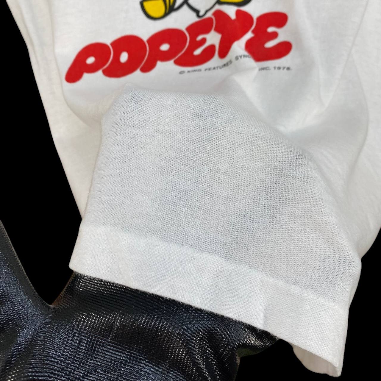 Vintage VINTAGE POPEYE SAILORMAN YELLOW SHOES 1978 PAPERTHIN SHIRT Size US M / EU 48-50 / 2 - 5 Thumbnail