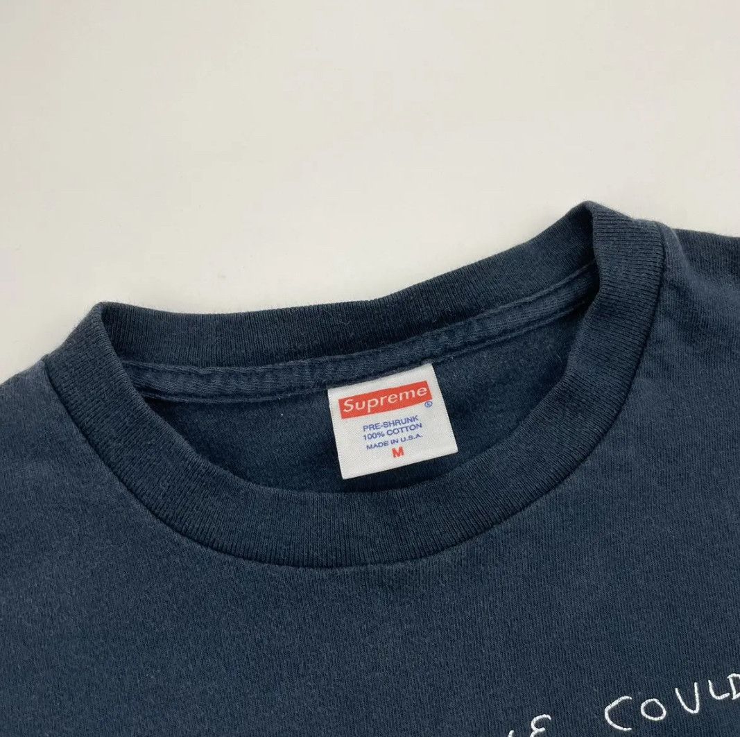 Supreme Supreme Daniel Johnston Eternal Fight Tee FW12 Navy Medium Size US M / EU 48-50 / 2 - 5 Thumbnail
