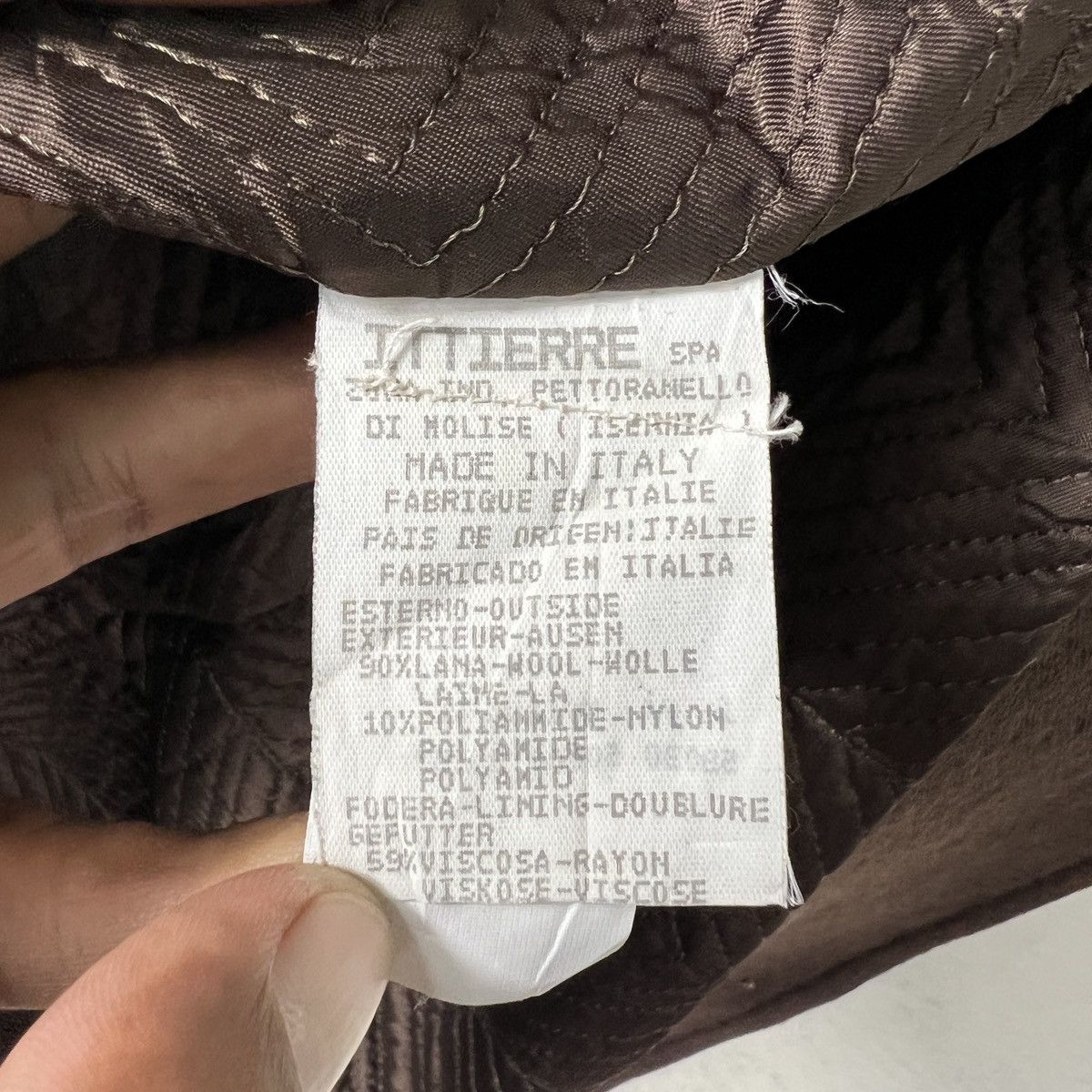 Versace 🔥 RICH BROWN VERSACE JEANS COUTURE OVERCOAT MADE IN ITALY Size US S / EU 44-46 / 1 - 15 Thumbnail