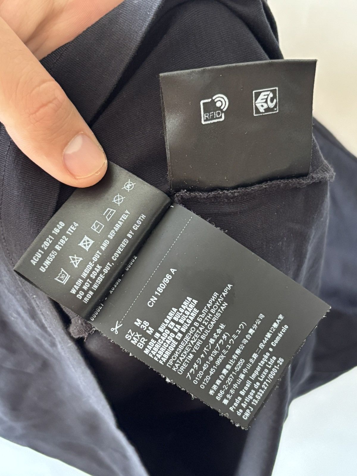 Prada Prada Embroidery T-Shirt Size US M / EU 48-50 / 2 - 5 Thumbnail