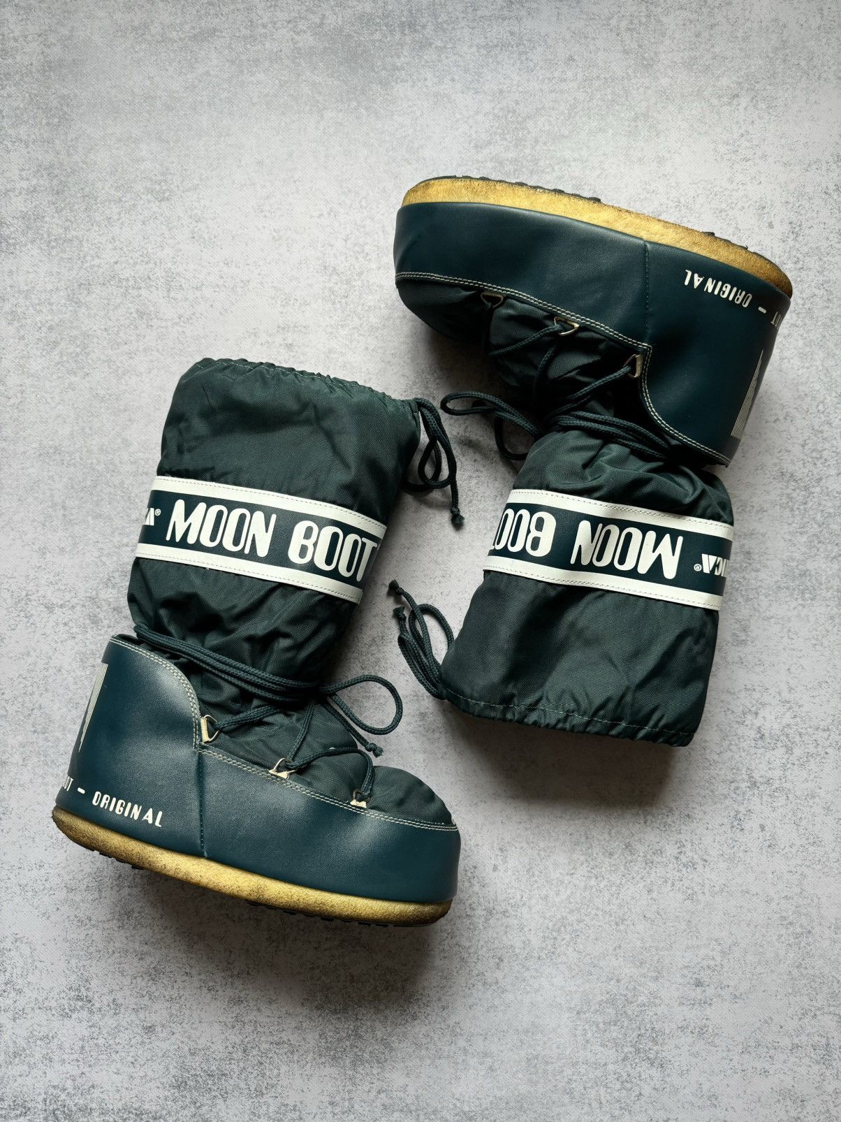 Tecnica Moon Moon Boot Denim Blue Moon Boot The Original Nylon