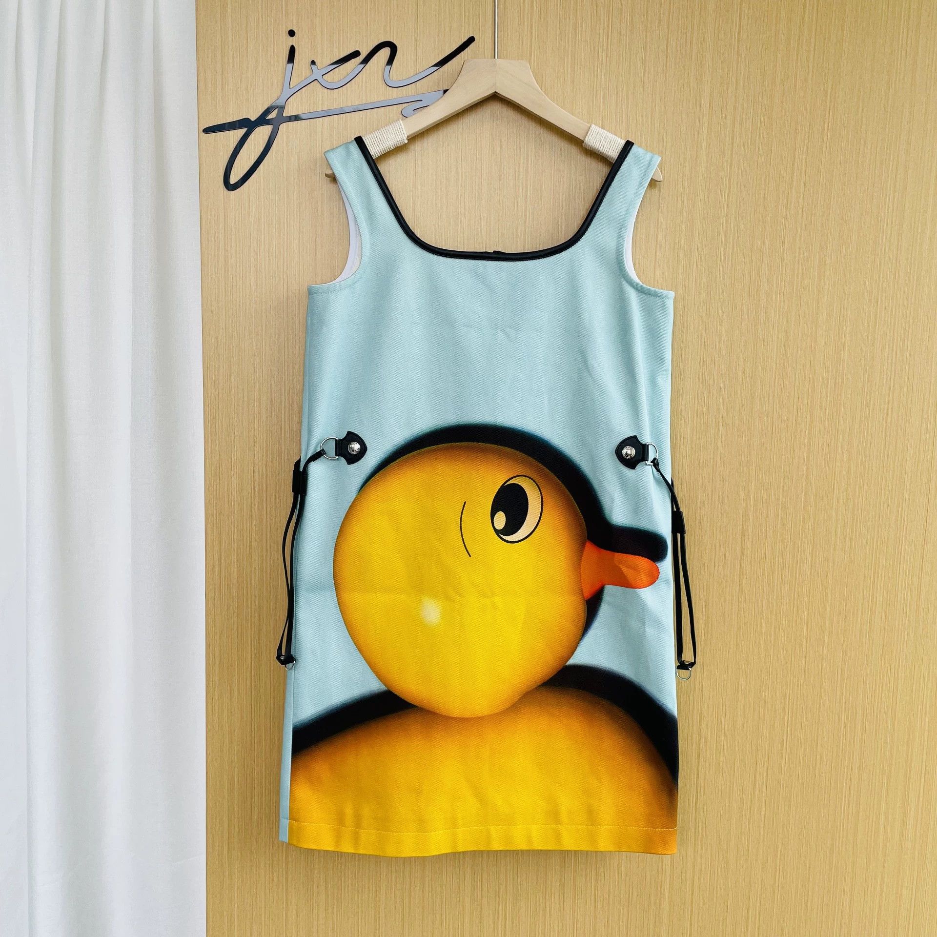Louis Vuitton LV 99 new women's sleeveless Duck blue dress 34 Size XS / US 0-2 / IT 36-38 - 1 Thumbnail