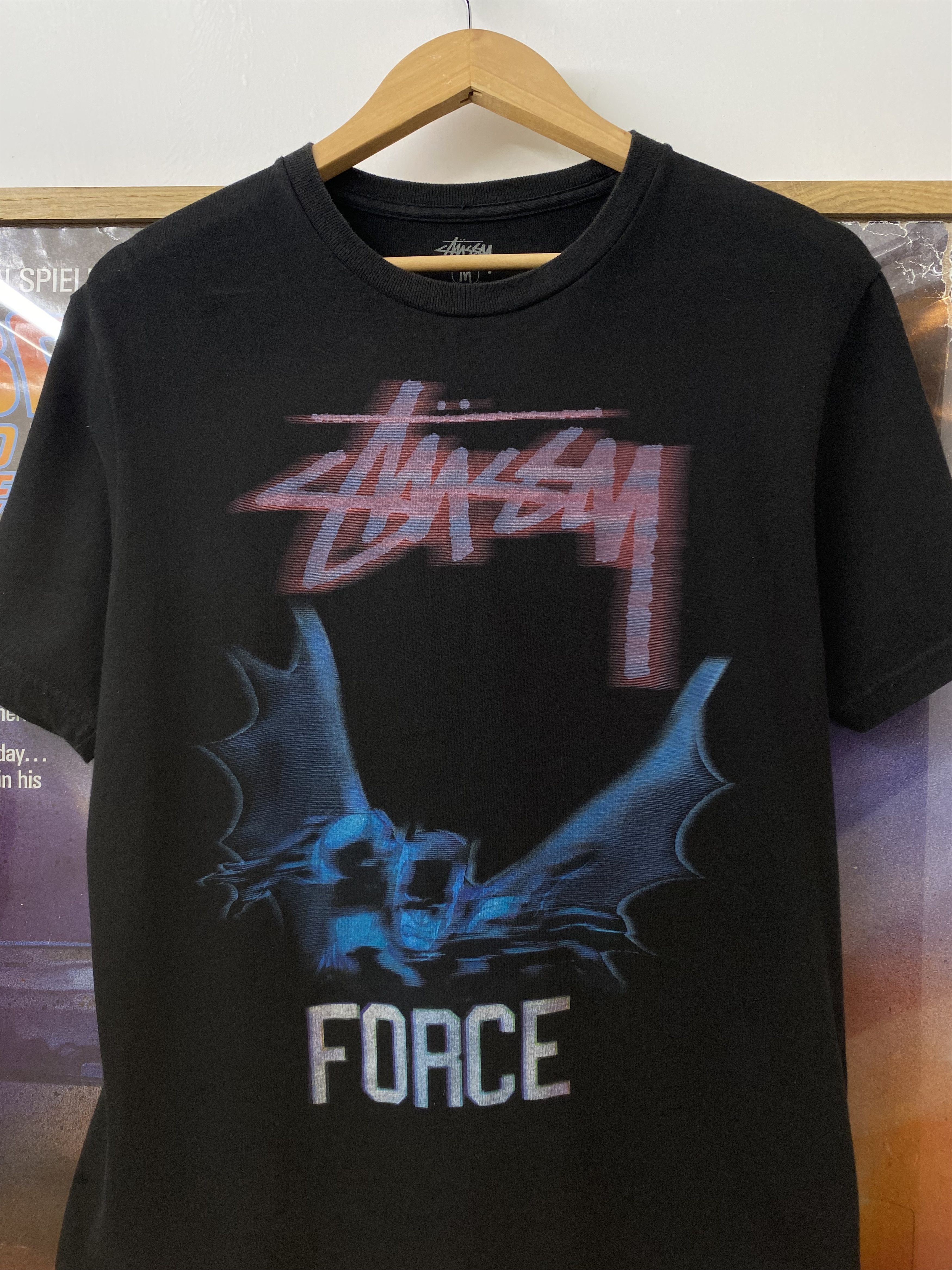 Stussy 2012 Stussy x The Dark Knight Rises Force T Shirt Size US M / EU 48-50 / 2 - 5 Thumbnail