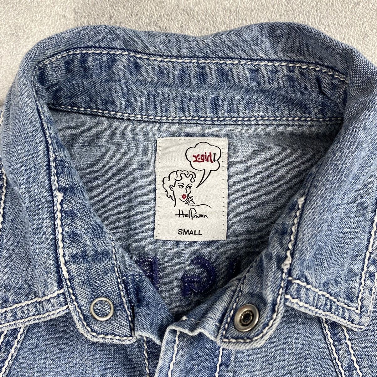 Hysteric Glamour X girl Halfman XG Tour Denim Shirt Size S / US 4 / IT 40 - 5 Thumbnail