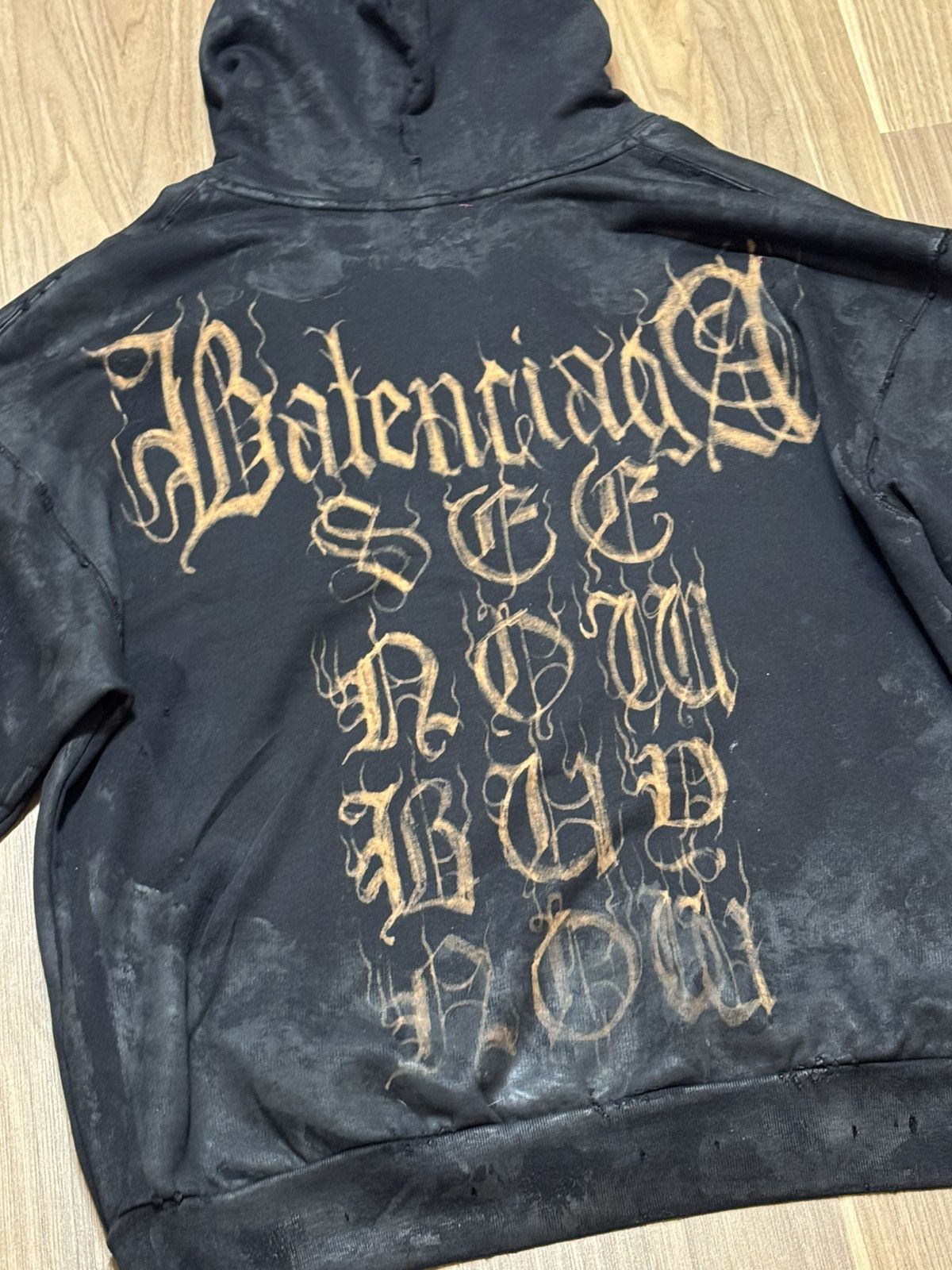 Balenciaga Balenciaga heavy metal zip up Size US S / EU 44-46 / 1 - 14 Thumbnail