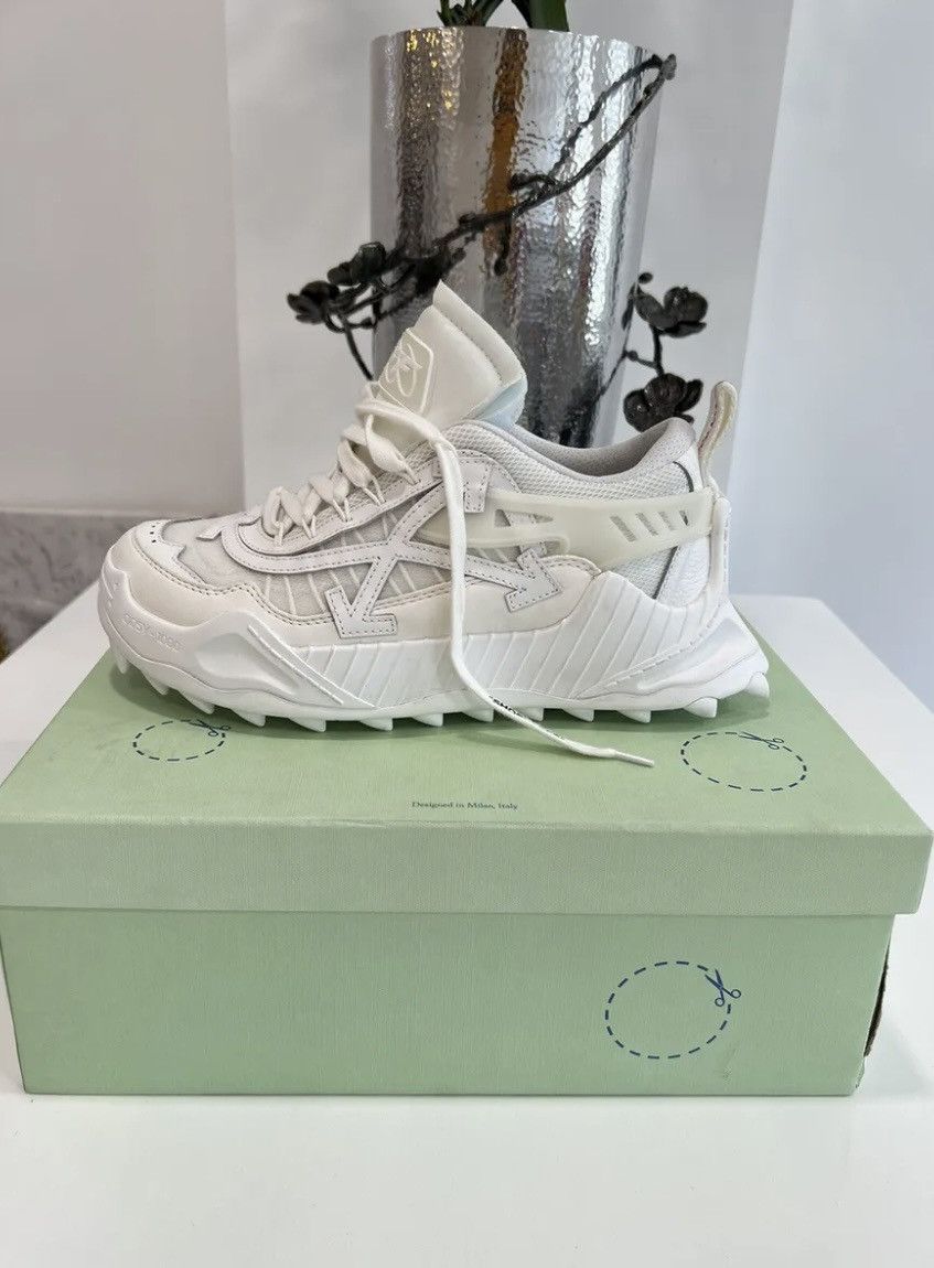 image of Dsquared2 x Off White Odsy White 1000 Shoes, Men's (Size 8)