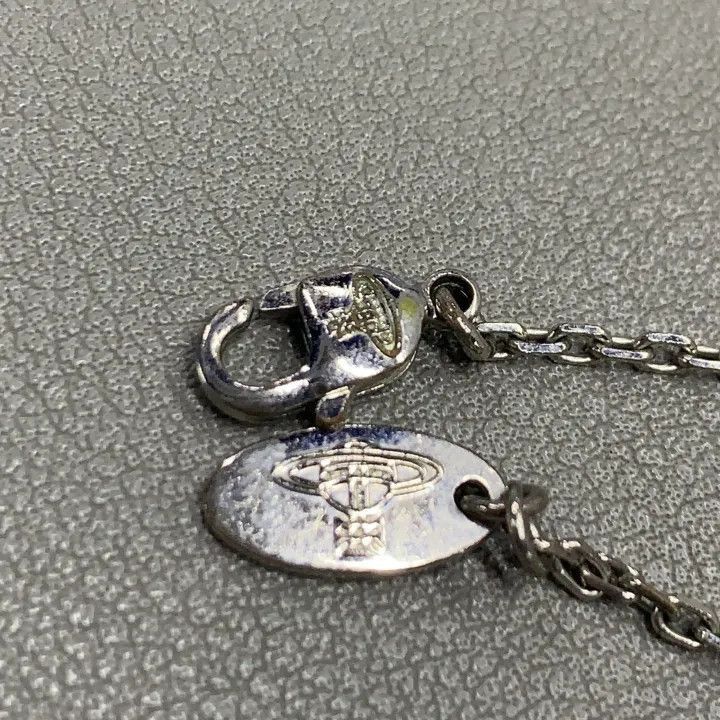 Vivienne Westwood Vivienne Westwood Lucrece Crystal Safety Pin Necklace Size ONE SIZE - 5 Thumbnail