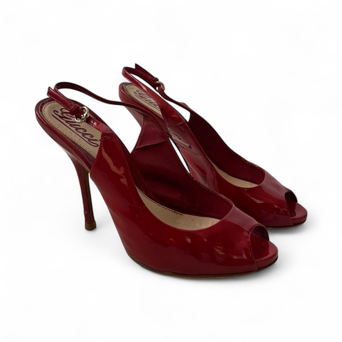 Gucci Gucci Patent leather heels Size US 6 / IT 36 - 1 Thumbnail