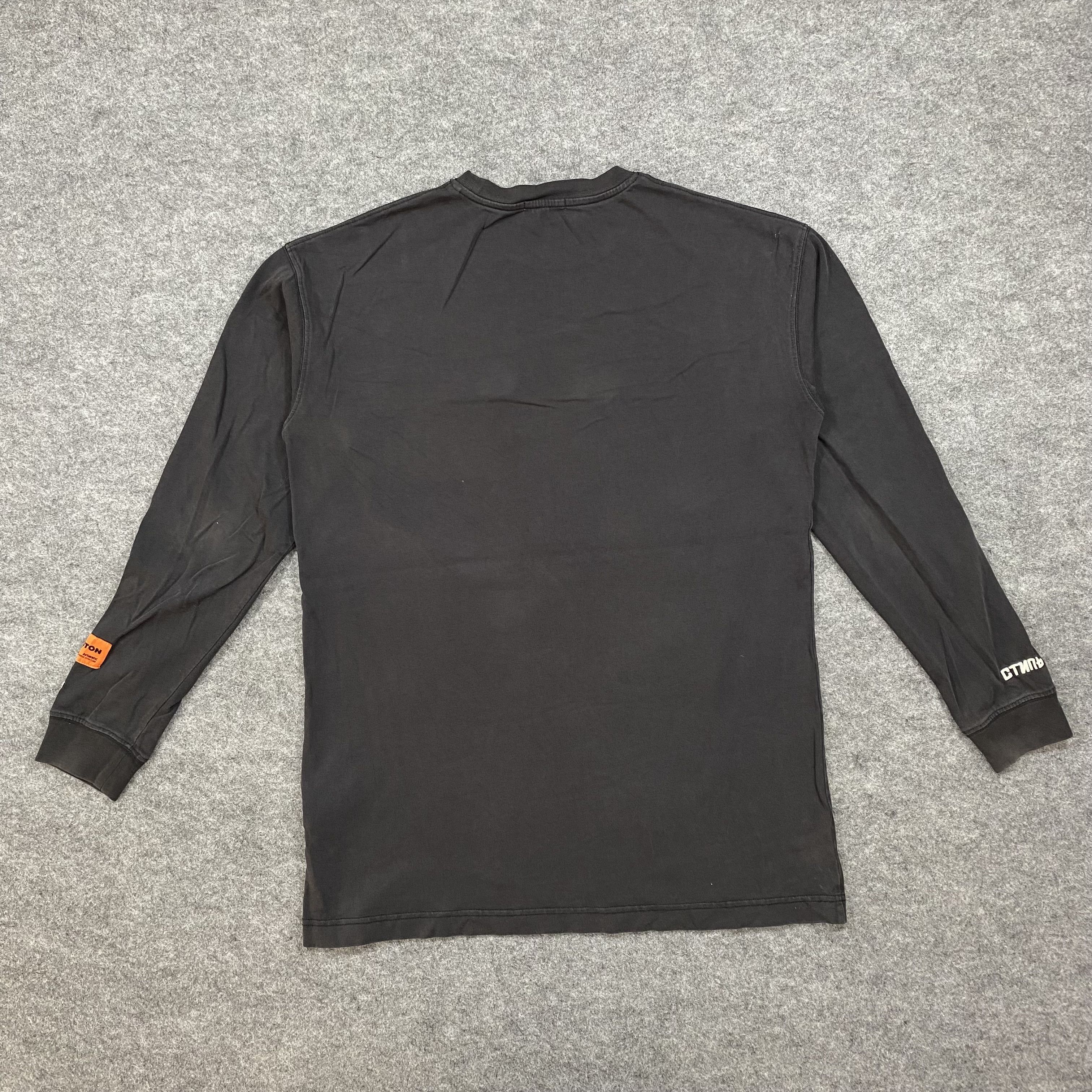 Heron Preston Heron preston long sleeve tshirt-N048 Size US M / EU 48-50 / 2 - 2 Thumbnail