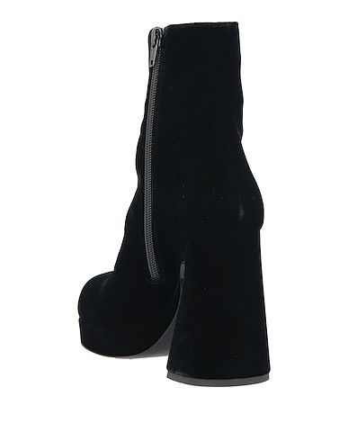 Proenza Schouler PROENZA SCHOULER Forma Platform Ankle Boots - Black Velvet Size US 9.5 / IT 39.5 - 5 Thumbnail