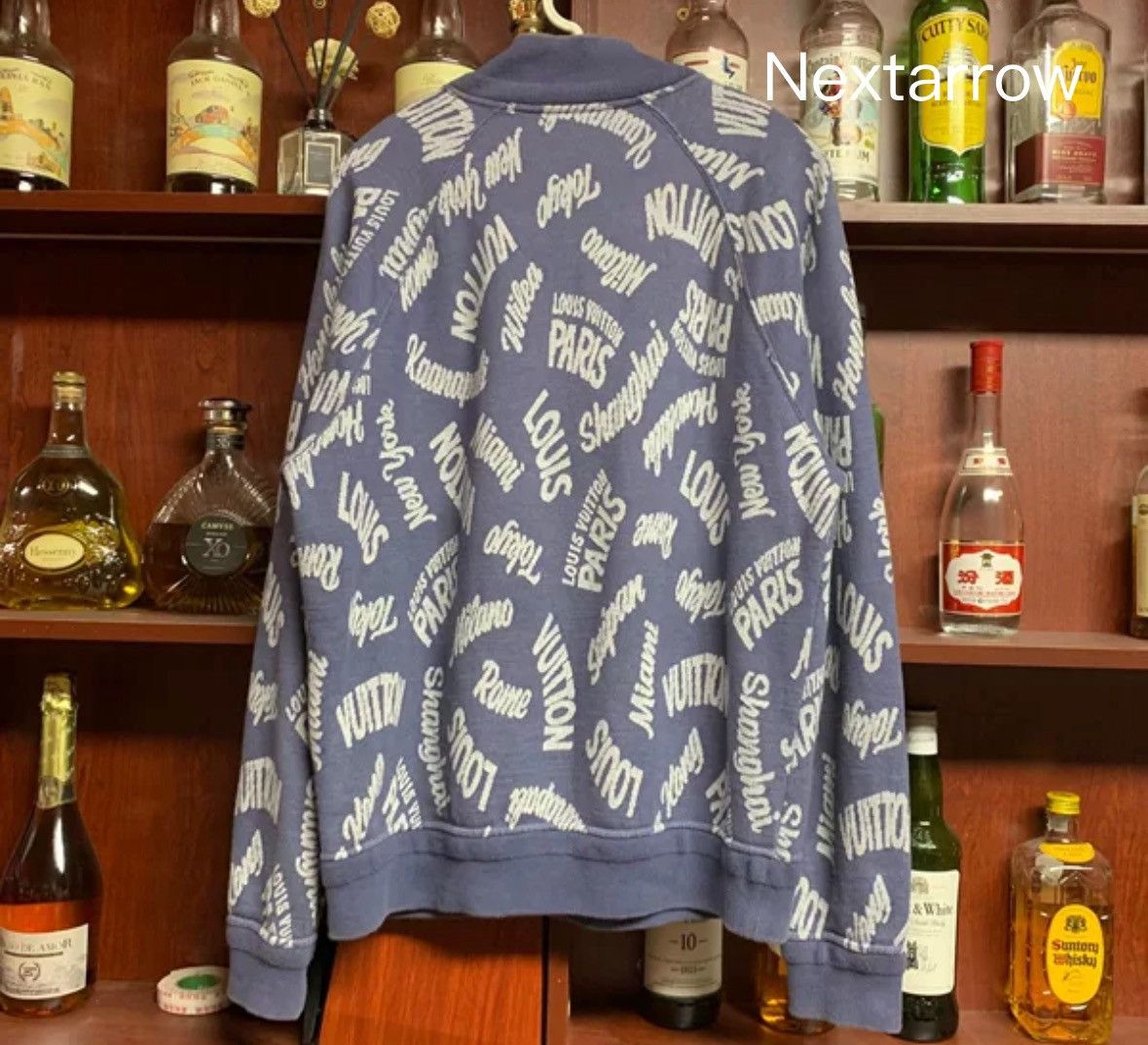 Louis Vuitton Louis Vuitton Full logo half zip hoodie Size US L / EU 52-54 / 3 - 2 Thumbnail