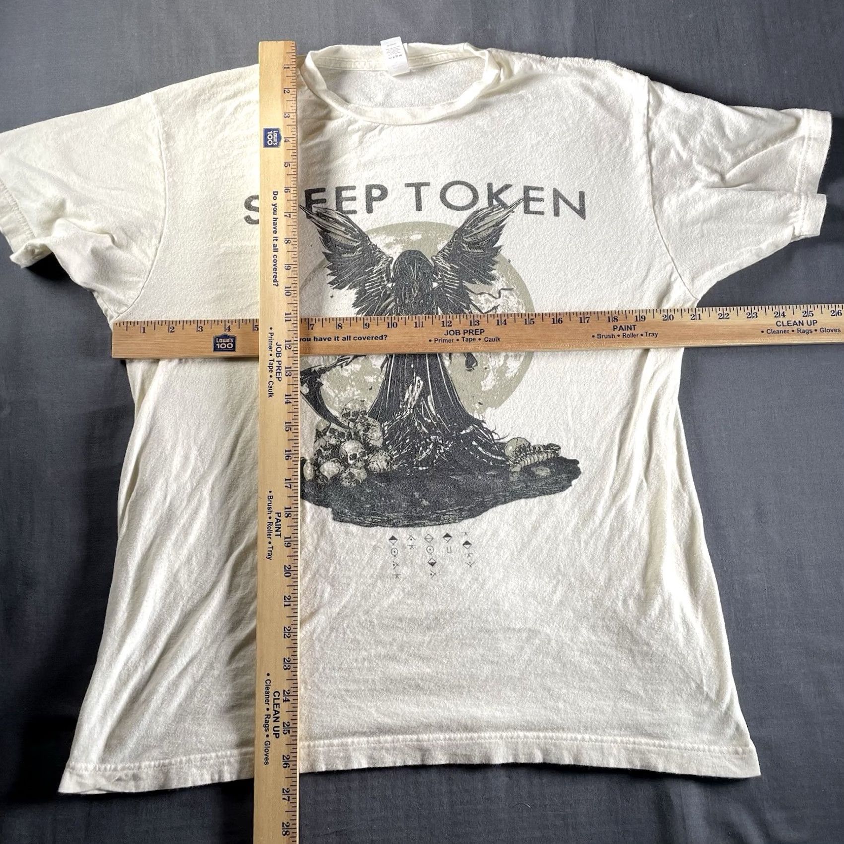 Vintage Sleep Token Shirt Men’s Large Take Me Back To Eden Crew Neck Short Sleeve tan Cotton 2020-2029 Size US L / EU 52-54 / 3 - 4 Thumbnail