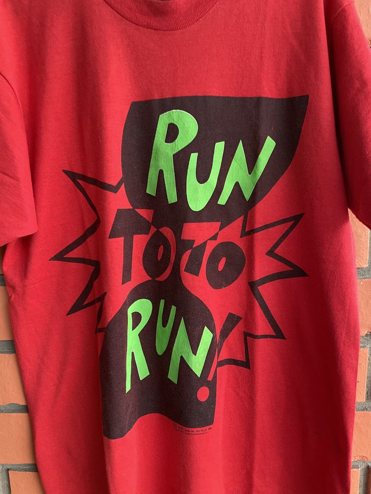 Anime × Vintage Vintage 1989 Wizard Of Oz Run ToTo Run Fantasy Anime Film Size US M / EU 48-50 / 2 - 3 Thumbnail