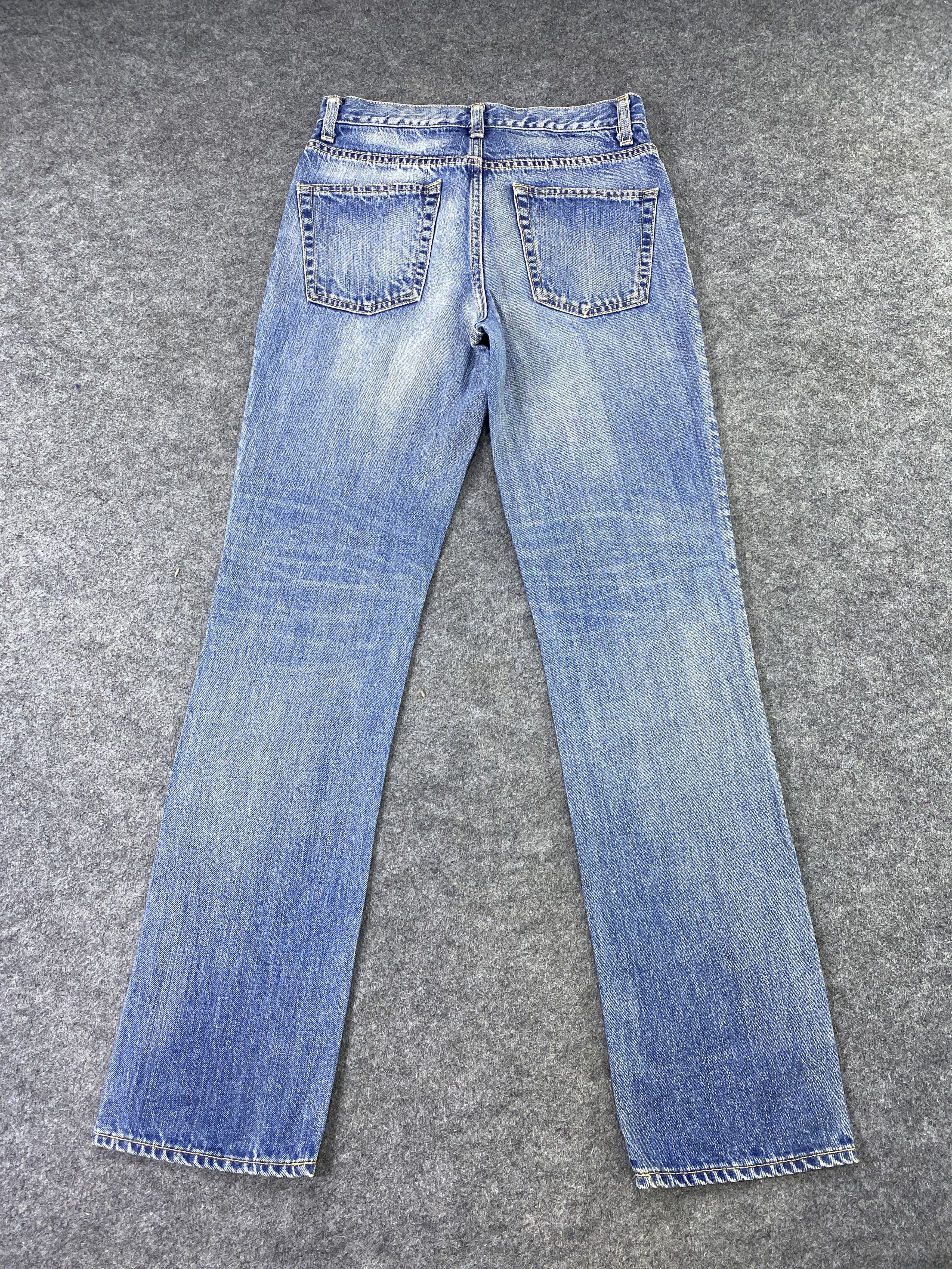 If Six Was Nine Moussy Japan Blue Wash Jeans-J1134 Size US 28 / EU 44 - 4 Thumbnail