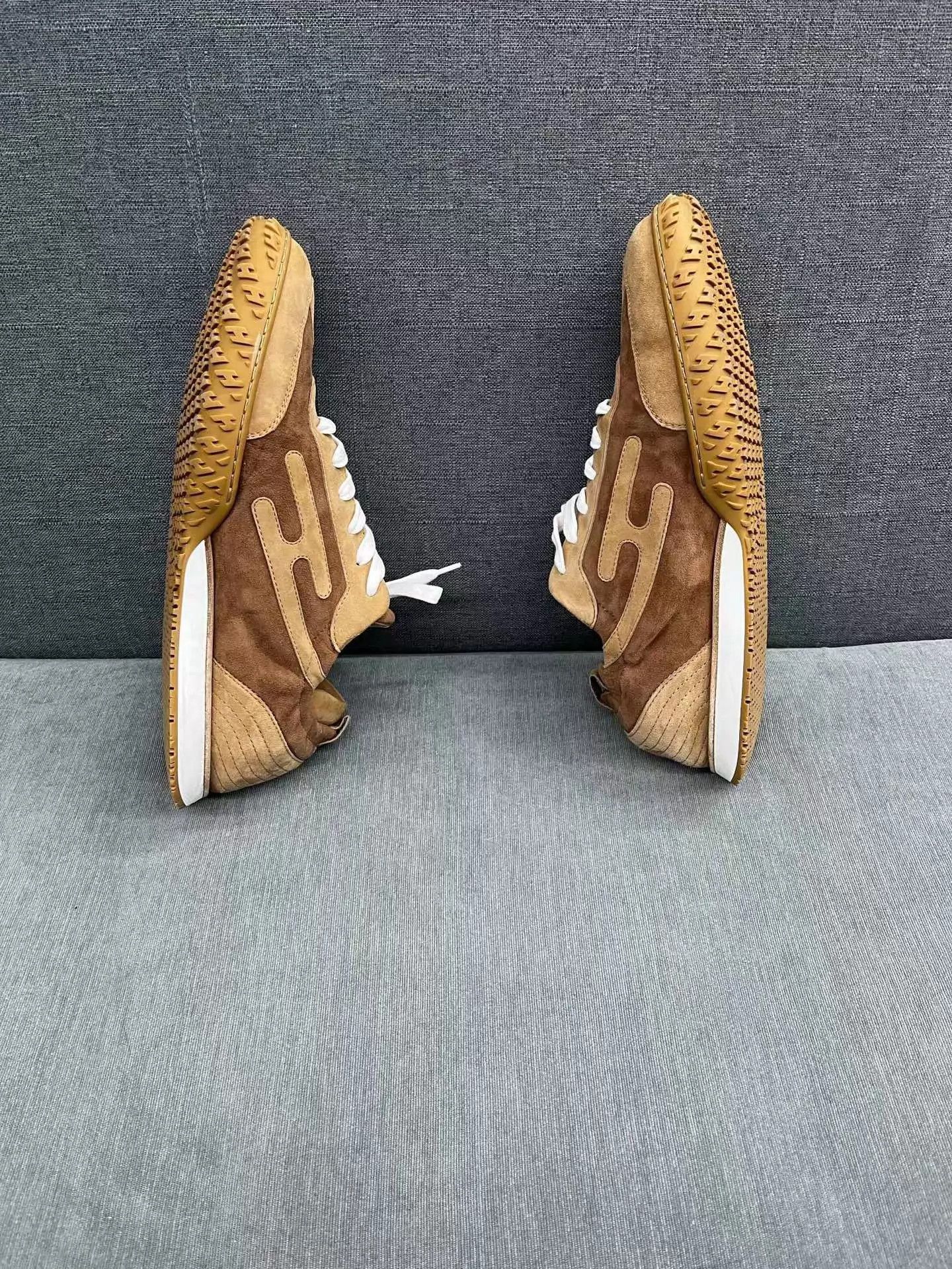 Hermes HERMES Jet Trainer Brown 43 EU Size US 10 / EU 43 - 5 Thumbnail