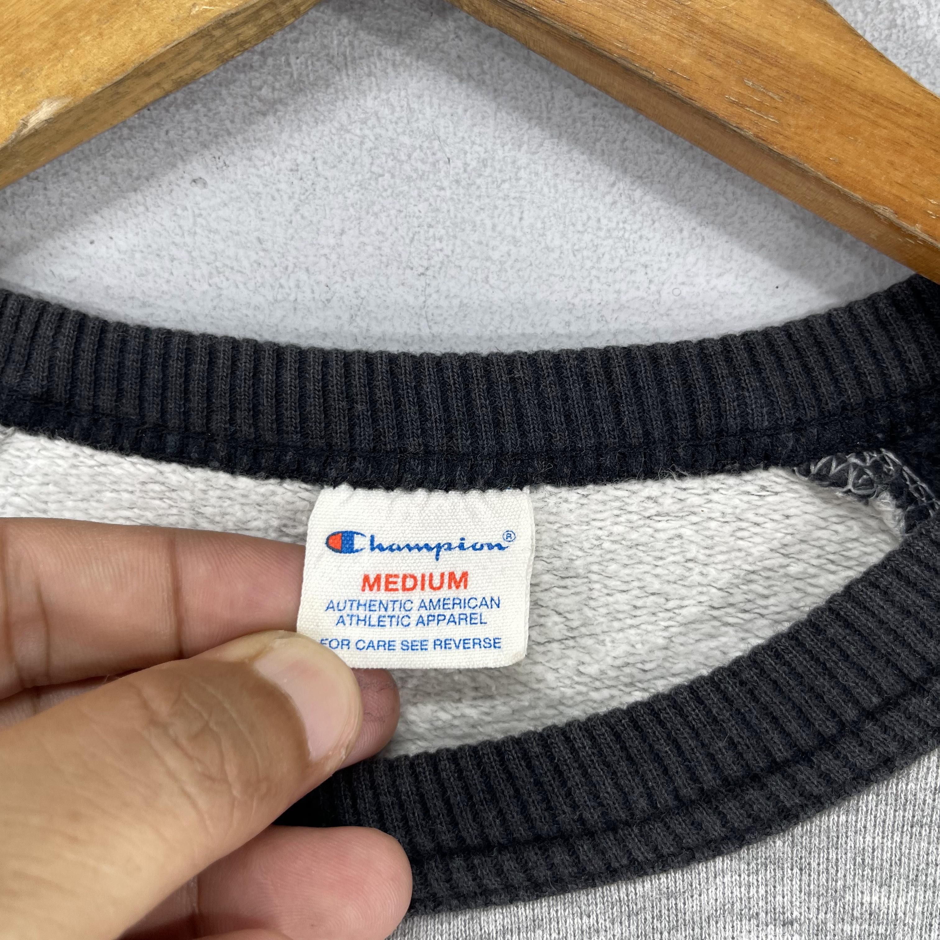 Champion × Vintage Vintage CHAMPION Raglan Sun Faded Sweatshirt Size US M / EU 48-50 / 2 - 5 Thumbnail