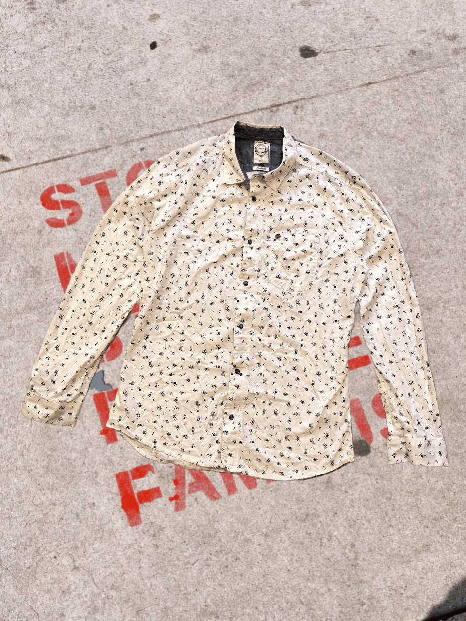 Diesel Diesel Floral All Over Printed Button Shirt Size US L / EU 52-54 / 3 - 1 Thumbnail