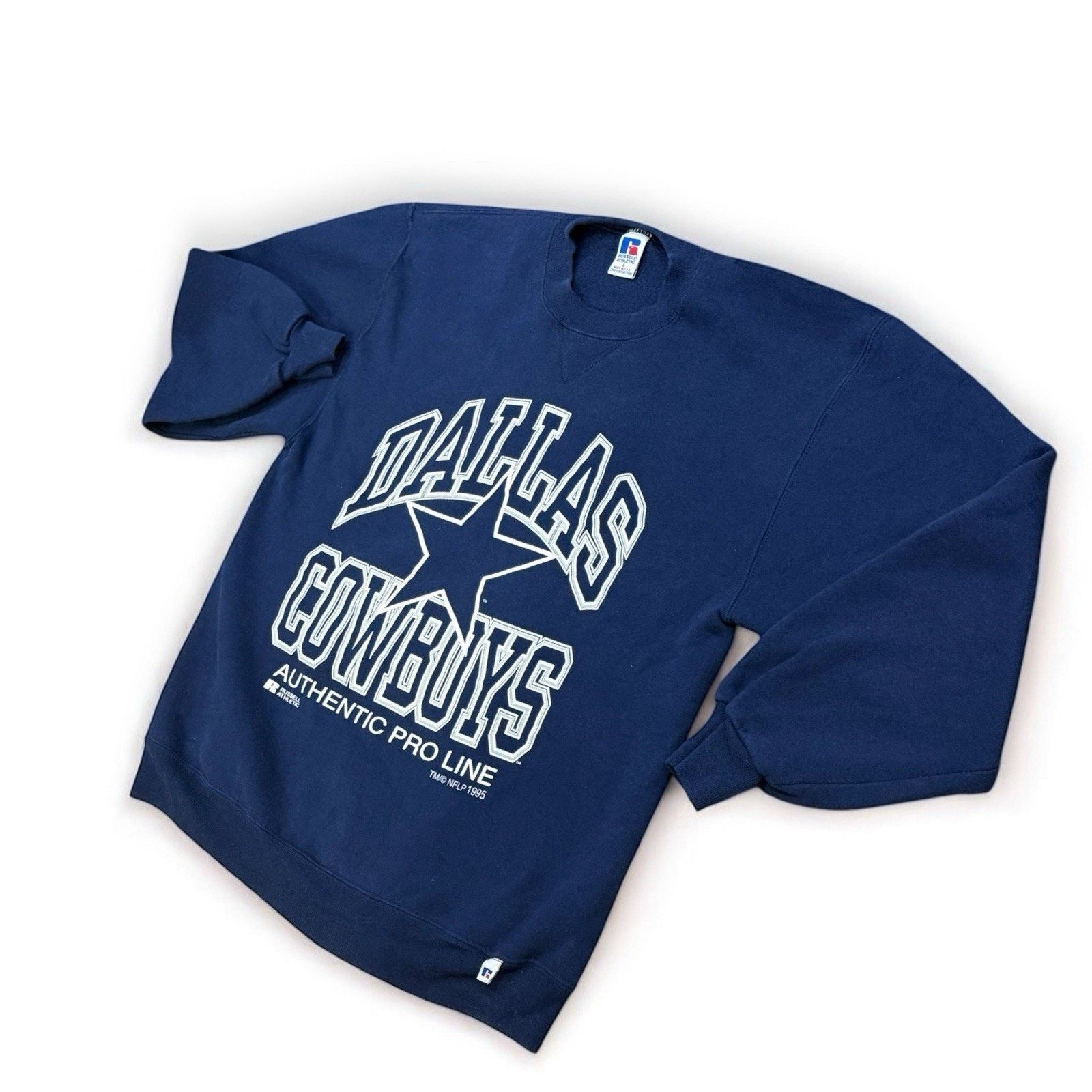 Russell Athletic VTG Dallas Cowboys 1995 Russell Athletic Pro Line Sweatshirt Size US L / EU 52-54 / 3 - 3 Thumbnail