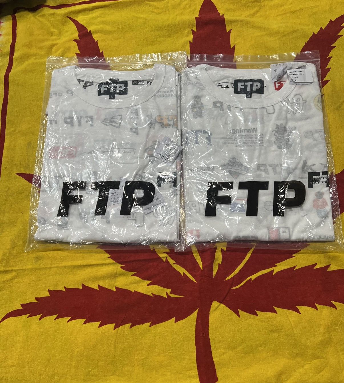 Fuck The Population FTP 13 Year Anniversary Tee Size US XXL / EU 58 / 5 - 1 Thumbnail