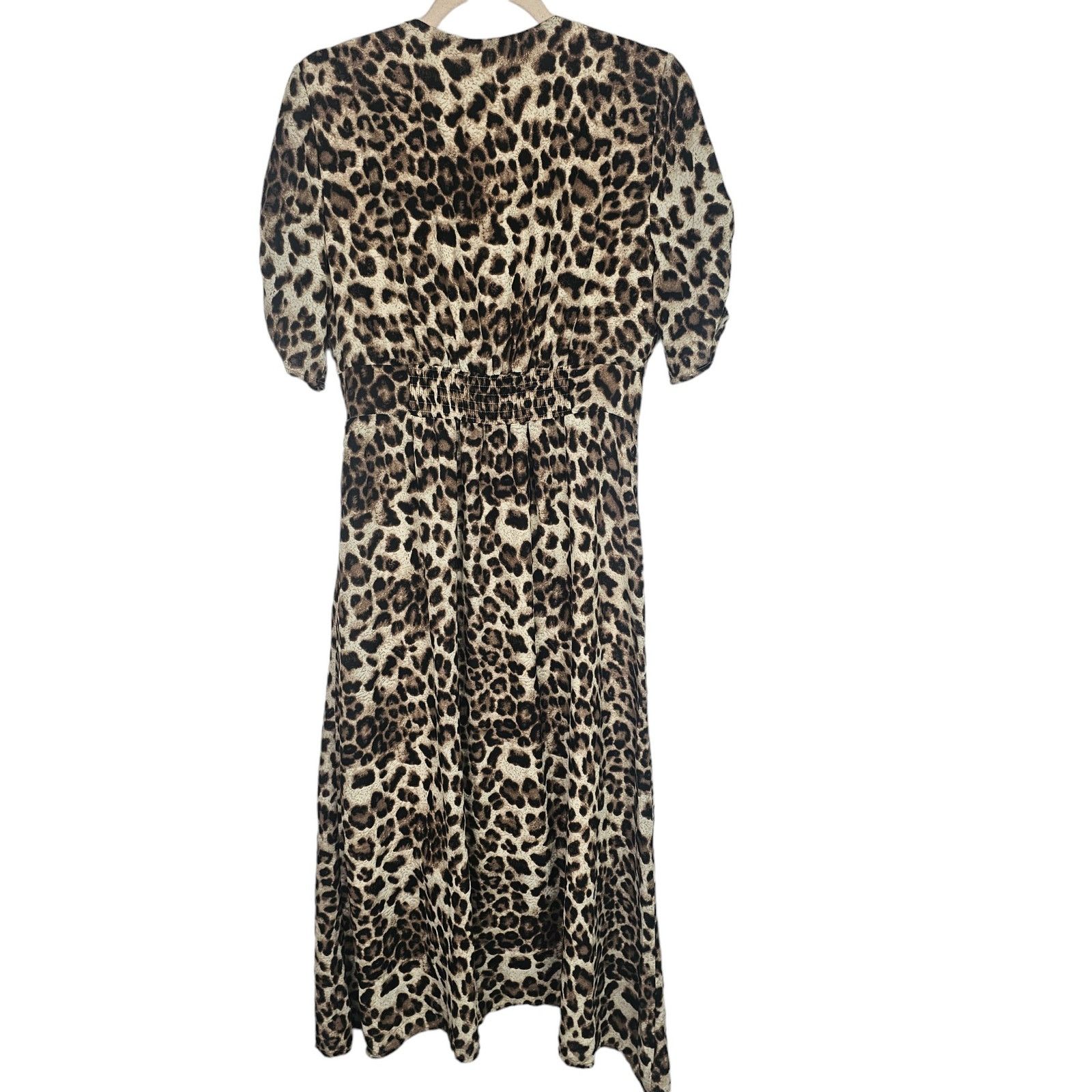 ASTR The Label ASTR The Label Womens Leopard Print Midi Dress Sz M Mob Wife Size M / US 6-8 / IT 42-44 - 9 Thumbnail
