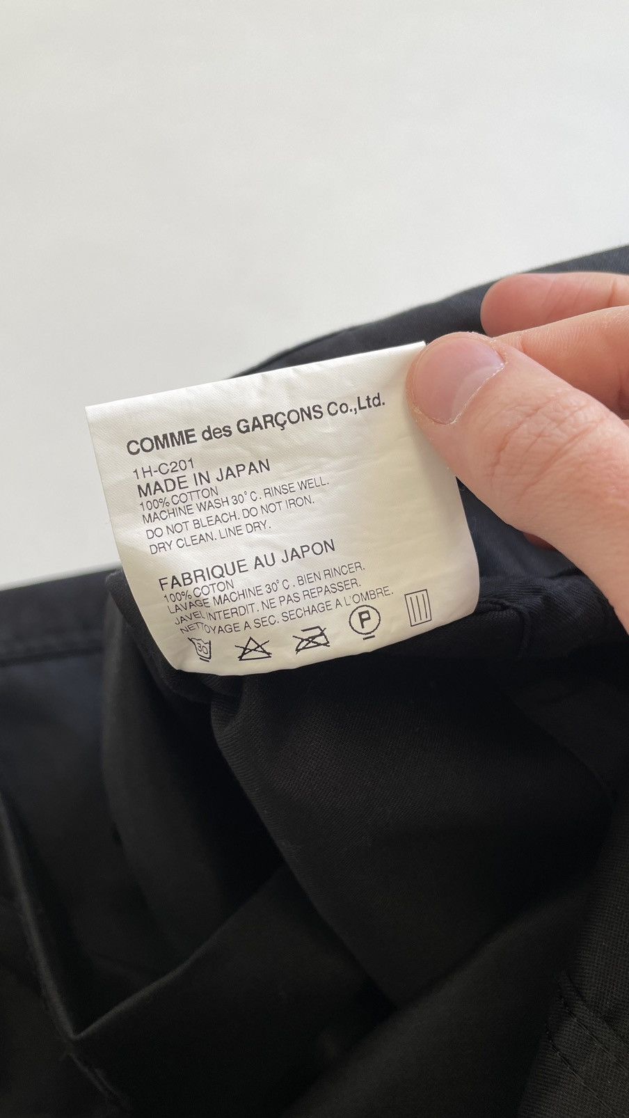 Comme des Garcons S/S 12 Black Cotton Fish Tail Parka Size US L / EU 52-54 / 3 - 12 Thumbnail