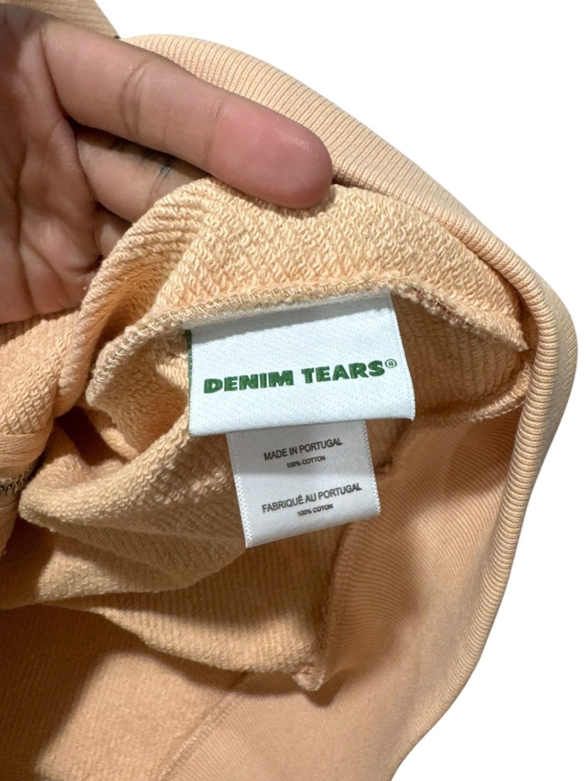 DENIM TEARS Denim Tears The Cotton Wreath Zip Hoodie Tan Camo Size US XL / EU 56 / 4 - 4 Thumbnail