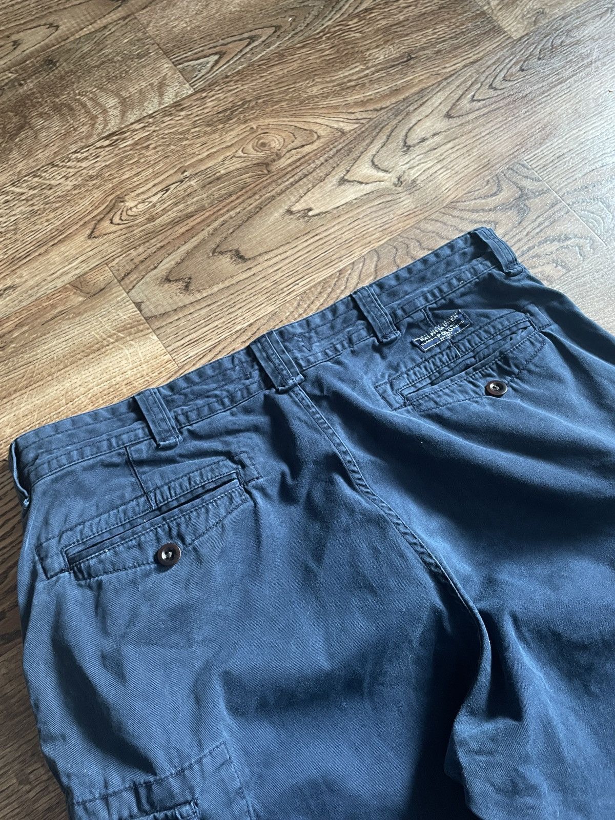 Polo Ralph Lauren × Vintage Vintage Y2K Polo Ralph Lauren Cargo Shorts Size US 38 / EU 54 - 8 Thumbnail