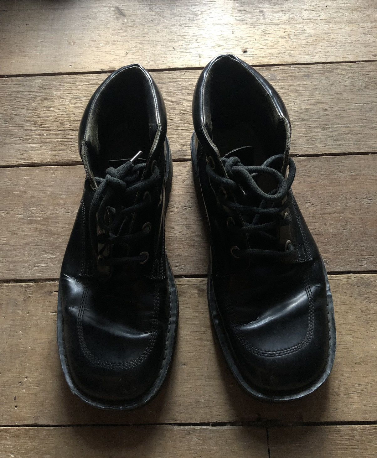 Maison Margiela Dope🔥 MM22 Line Mid Rise Leather Boot Laced Up Size US 10.5 / EU 43-44 - 5 Thumbnail