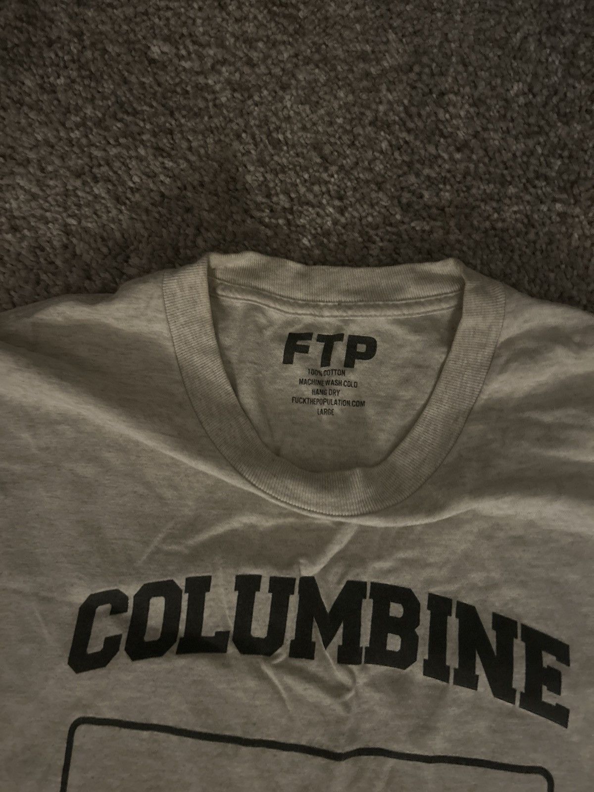 Fuck The Population Columbine tee Size US L / EU 52-54 / 3 - 2 Thumbnail