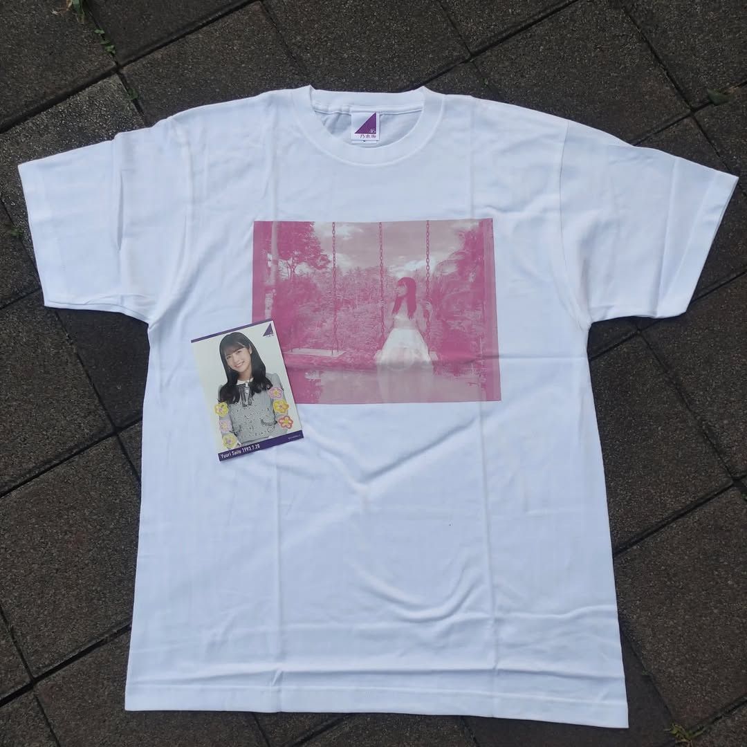 Band Tees Nogizaka46 Saito Yuri 26th Birthday 2019 Tee Size US L / EU 52-54 / 3 - 1 Thumbnail